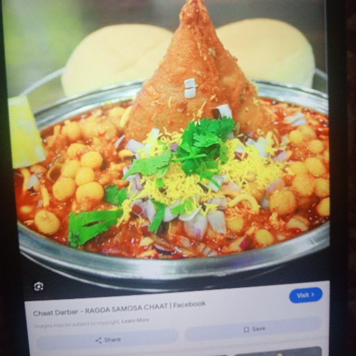RADHIKA CAFE - Ragada Samosa Chaat - Bombay Style in Faridabad