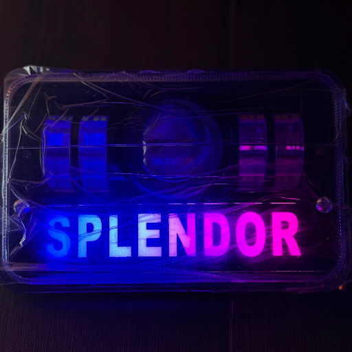 Bright Hero Splendor plus LED Headlight designed for enhanced visibility, showcasing a sleek and modern design, available in  - Image 1