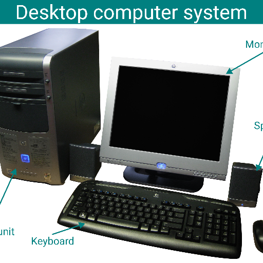 RAJCOM - TechPro Ultimate Performance Computer Set Barmer in Barmer