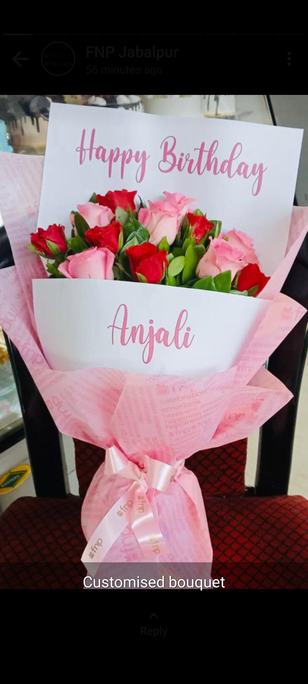  Personalised Roses Bouquet in Pune Zinnia Zahara Pune, Maharashtra 411021, India