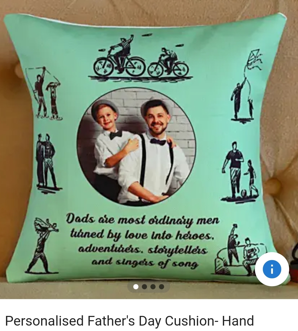 Zinnia Zahara - Personalised Cushion with Photo in Pune in Pune