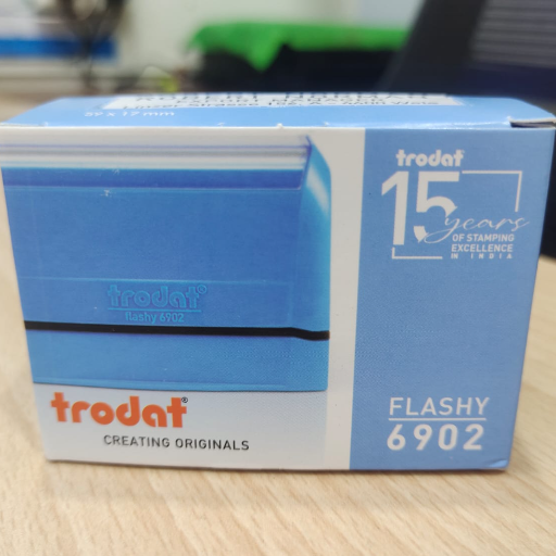Kanha Associates - Trodat Pre Ink Stamp Seal for Clear Impressions