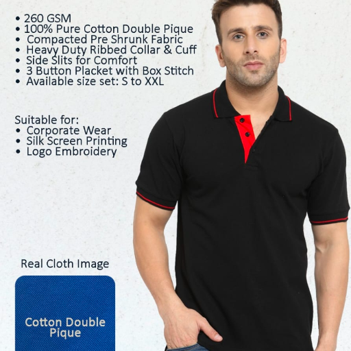 Customized T-shirt showcasing branding options in MP - Image 1