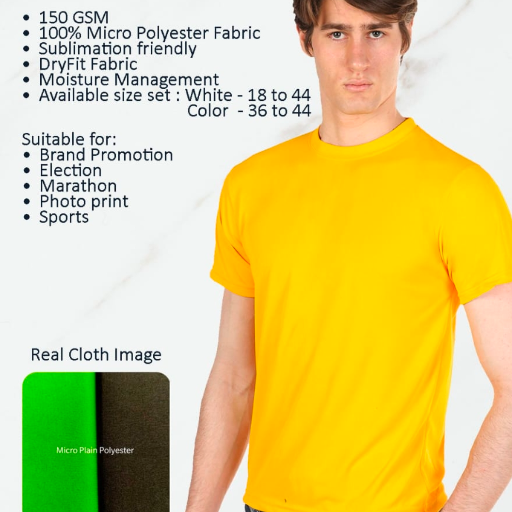 Customized T-shirt showcasing branding options in MP - Image 2