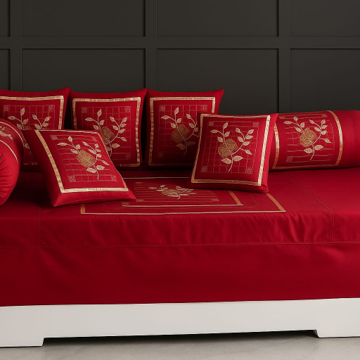  Rose Designer Cotton Embroidery Deewan Set GHAZIABAD WINGS INTERNATIONAL 4 TOWER 24 MARIGOLD 1 FLAT NO 409 GULMOHAR GARDEN ASHIYANA CHOWK SHIV MANDIR RAJNAGAR EXTENSION LANDMARK Near Shiv Mandir