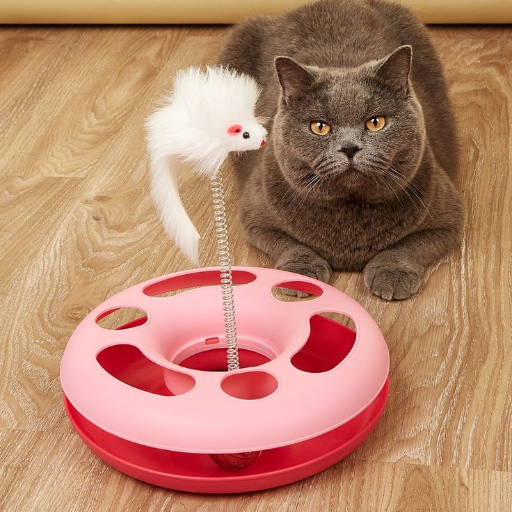 Woofy Catch The Mouse 360° Cat Toy