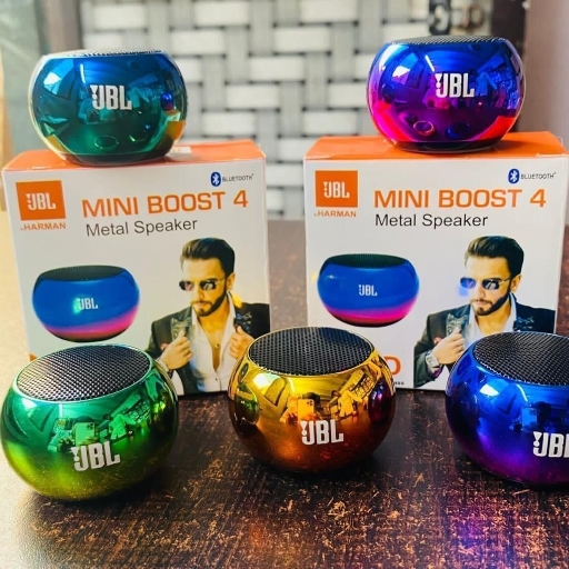 RAMINENI MOBILES - JBL Mini Boost-4 Metal Speaker in NUZVID in NUZVID