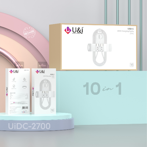 RAMINENI MOBILES - U&I UIDC-2700 65W C TO C CABLE in NUZVID in NUZVID