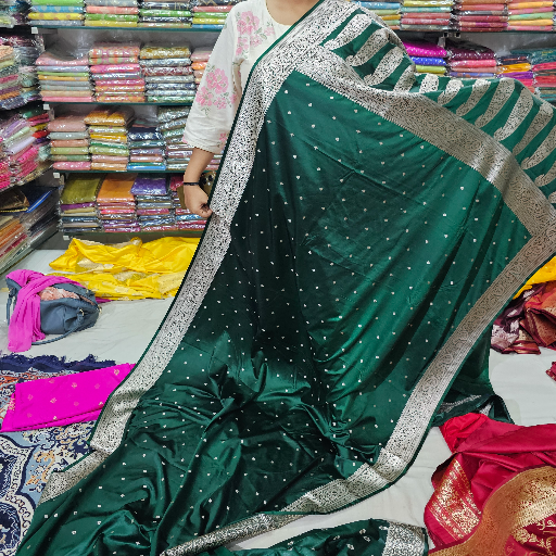 M D SAREES - Mashru Katan Silk in Varanasi - M D SAREES in Varanasi