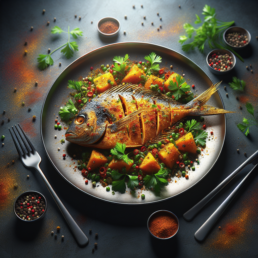 THE BEACH HOUSE CANDOLIM - Delicious Pomfret Masala Fry in Candolim