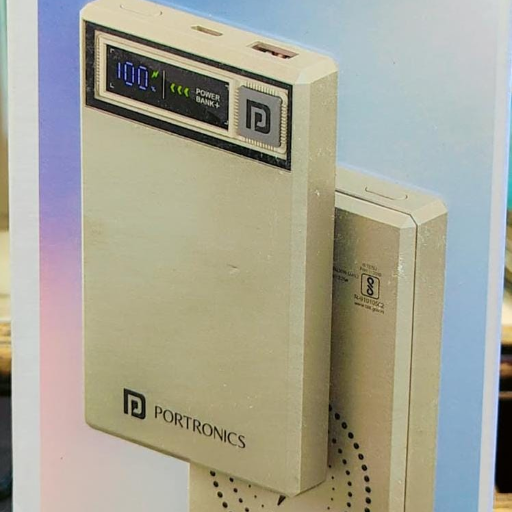 Luxcell MagClick 10K power bank in Dark Grey and Beige, 10000mAh capacity, fast charging, in Amritsar - Image 2
