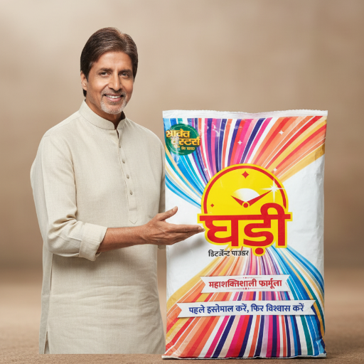 Ghadi Nirma detergent pack showcasing powerful cleaning capabilities, available at Jay Mahakal Traders in Semariya. - Image 1