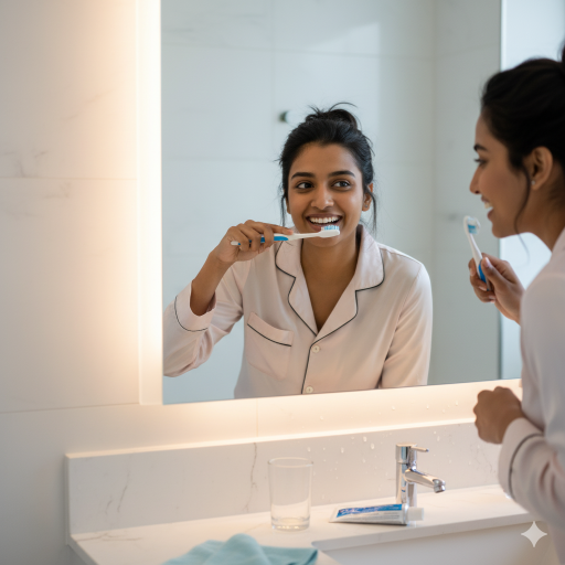 Premium toothbrush featuring advanced bristle technology and ergonomic handle, ideal for effective brushing in Semariya. - Image 2