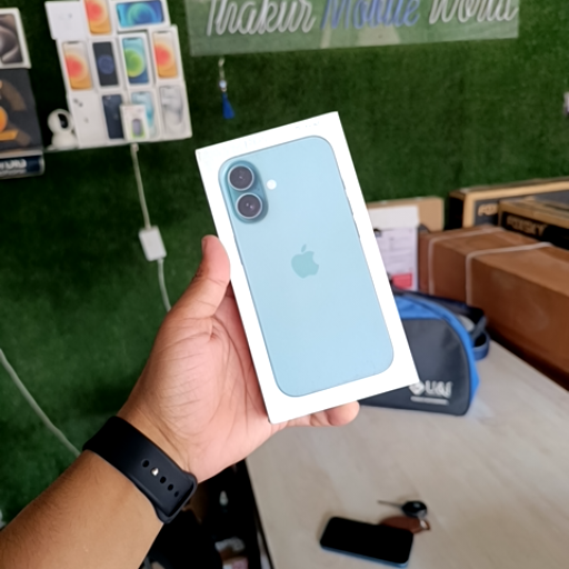 THAKUR MOBILE WORLD - Apple iPhone 16 256GB Enhanced Performance Smartphone in Nurpur