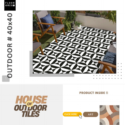 D Drops fiber sheet - Outdoor Tiles in Morbi - Durable & Stylish in Morbi