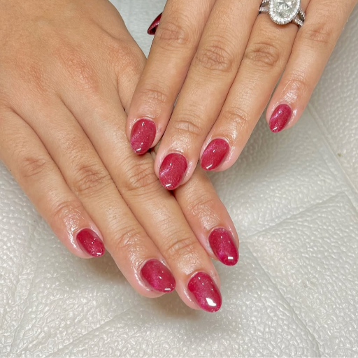  Premium Quality Customized Pink Pressons NAILVANA BEAUTY SERVICES 