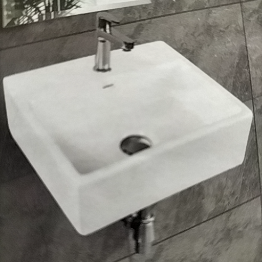 Stylish WASHBASIN CUBE 13"X11" designed for modern bathrooms, featuring a sleek finish and compact design, available in kota.