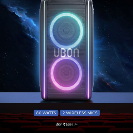 UBON SP-01 speaker showcasing sleek design and premium audio quality in Varanasi, ideal for music lovers. - Image 1