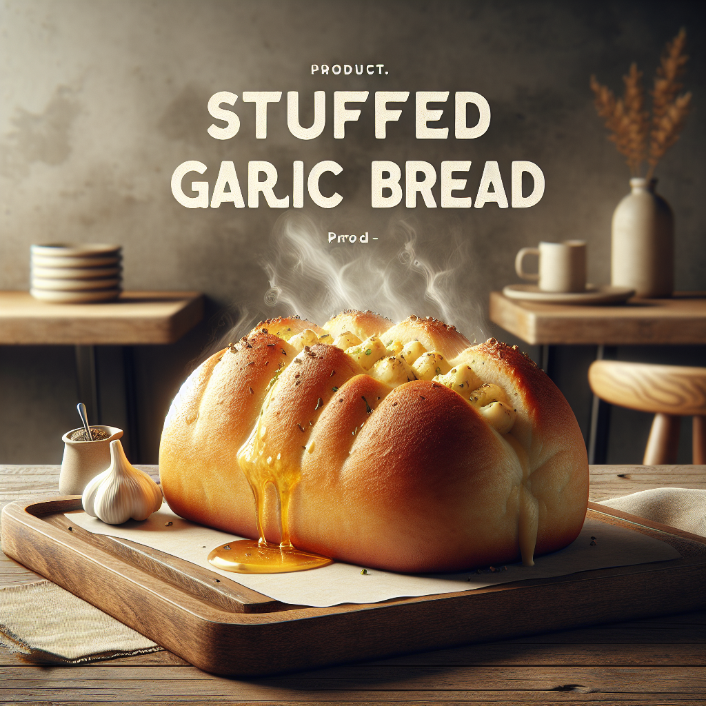 THE SPICE HUT - Stuffed Garlic Bread - A Flavorful Delight in Nalagarh