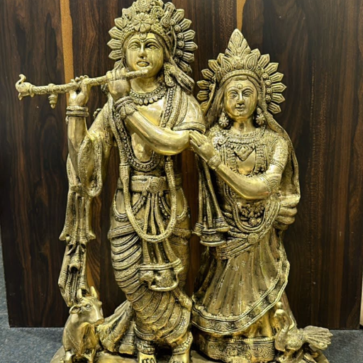 GEETHA METALS - Brass Radha Krishna Idol - 22 Inches in Bengaluru