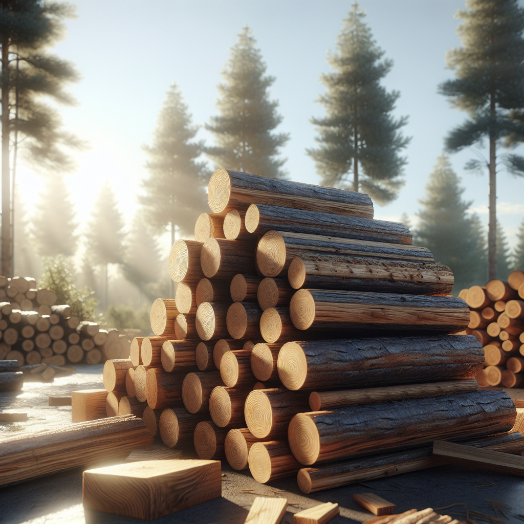 JAYDEV TIMBER - Premium Wooden Pine Logs for Sale in Nadiad