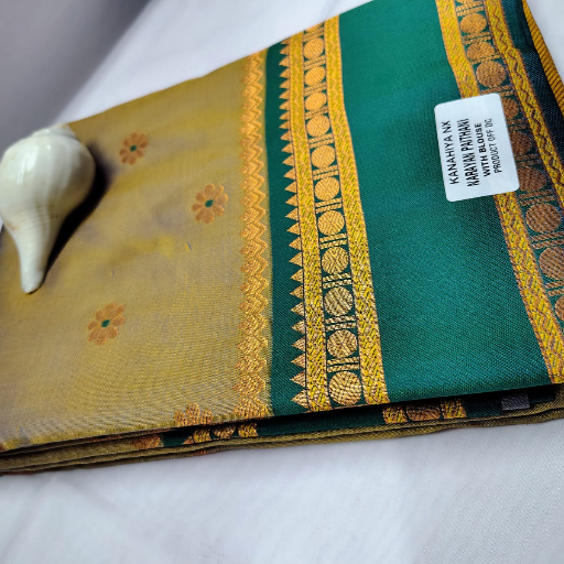 Traditional saree in vibrant colors from RUSHIKESH SANJAY PATIL, Jalgaon, featuring intricate designs and soft fabric.