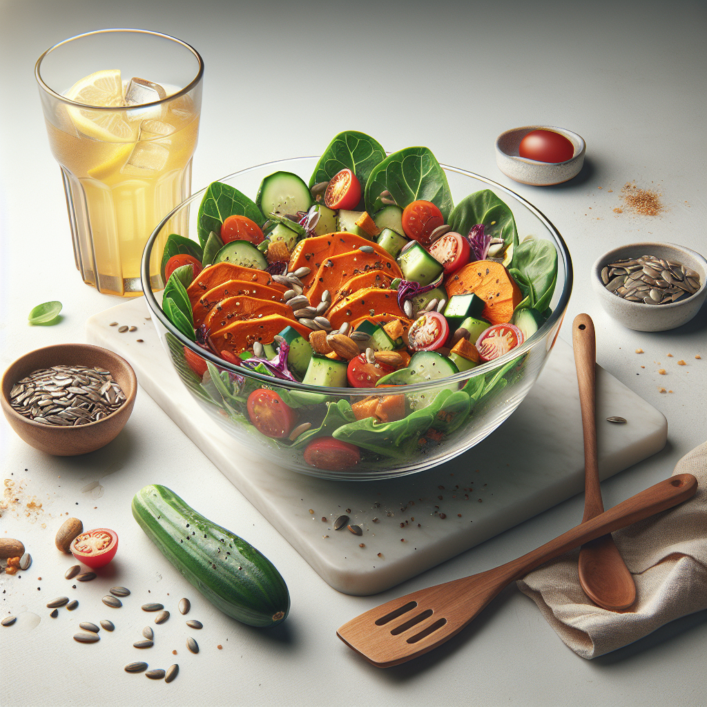 RAVI KUMAR - Roasted Sweet Potato Salad - RAVI KUMAR in Ballabgarh