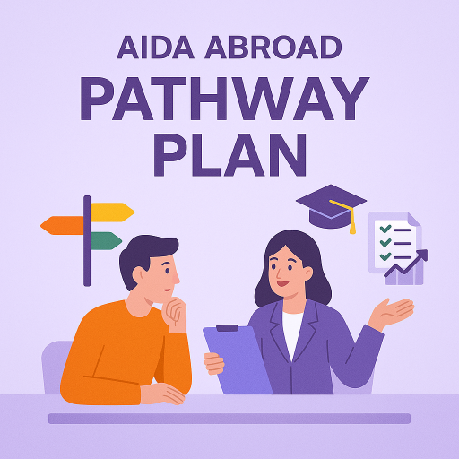  AIDA Abroad Pathway Plan for Students AIDA ACADEMY OF EXCELLENCE 45, NCL North Avenue, Ruby Block, Kompally-Suchitra Road
