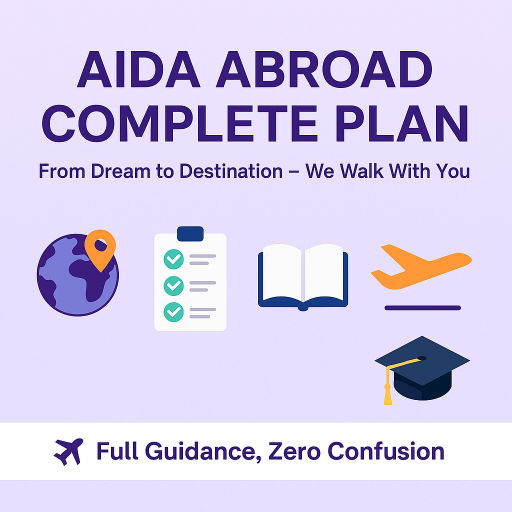  AIDA Abroad Complete Plan - Premium Package AIDA ACADEMY OF EXCELLENCE 45, NCL North Avenue, Ruby Block, Kompally-Suchitra Road