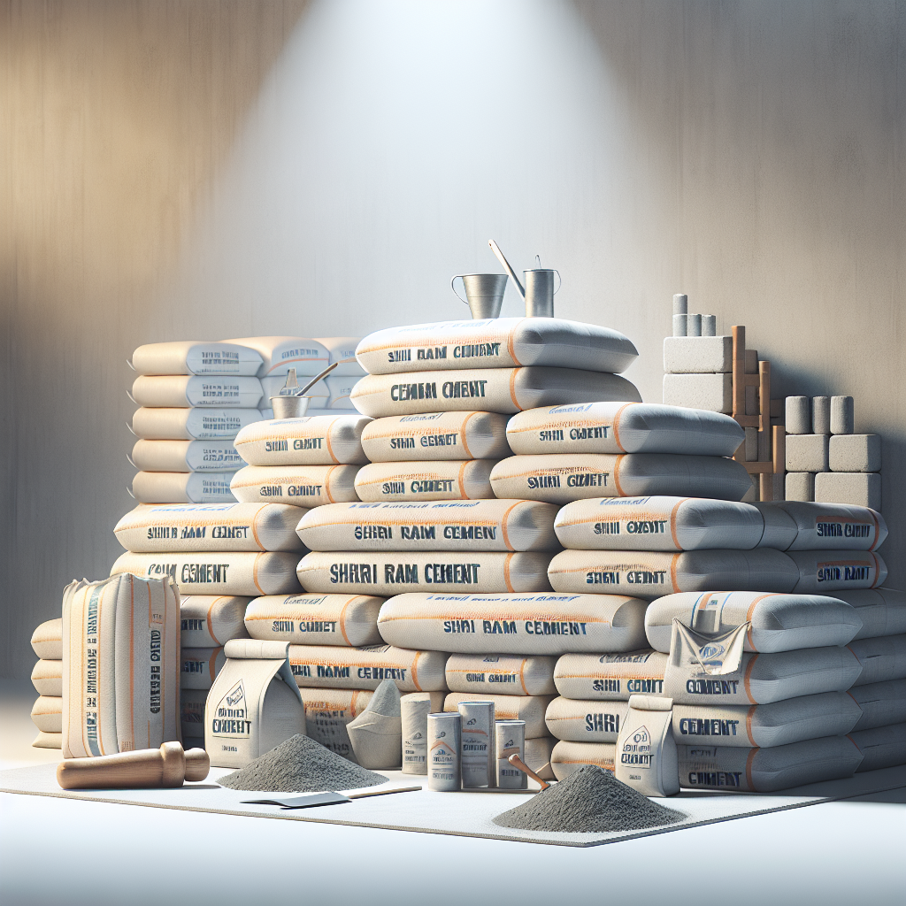 High-quality Shri Ram Cement available at KIRAT BUILDING MATERIAL in Kota — ideal for construction projects.