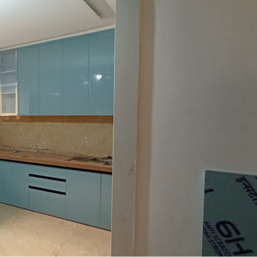 Stylish modular kitchen design featuring modern cabinets in Indore - Image 1