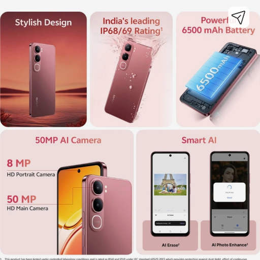 MAURYA MOBILE ELECTRONICS - Vivo y31 5G 4+128GB in New Delhi in NEW DELHI