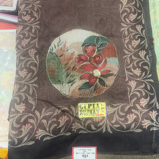 Gurunanak textiles - Stylish Cotton Saree for Women - Gurunanak Textiles in BODWAD