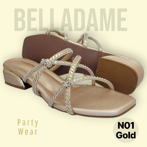 N01 Party Wear Sleepars in NEW DELHI — stylish slippers designed for festive occasions, featuring elegant patterns and comfor - Image 2