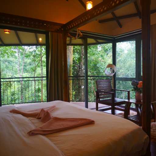PUGMARKS JUNGLE LODGE - Forest View Room For Honeymoon in Wayanad in WAYANAD