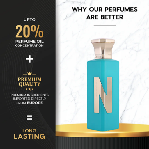 Twin Paradise Aqua Perfume 75ml in Nashik, featuring a sleek bottle design, ideal for both gifting and personal use, with cap - Image 1