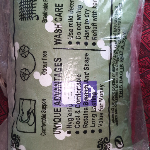 NEW CALCUTTA COTTON SALES - 500g Fiber Pillow in Bhilai in BHILAI