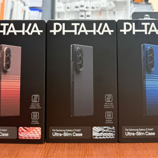 PITAKA ORIGINAL carbon fibre case for iPhone displayed at BRAND ZONE ACCESSORIES in Visakhapatnam. - Image 2