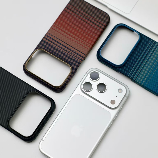 PITAKA ORIGINAL carbon fibre case for iPhone displayed at BRAND ZONE ACCESSORIES in Visakhapatnam. - Image 3