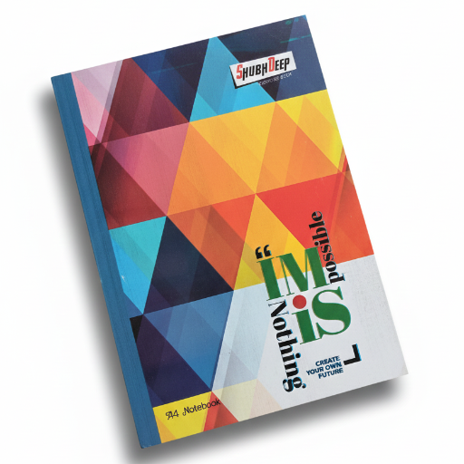 SHUBHDEEP STATIONERY - SHUBHDEEP A-4 BLACK PAGE REGISTER Gwalior in GWALIOR