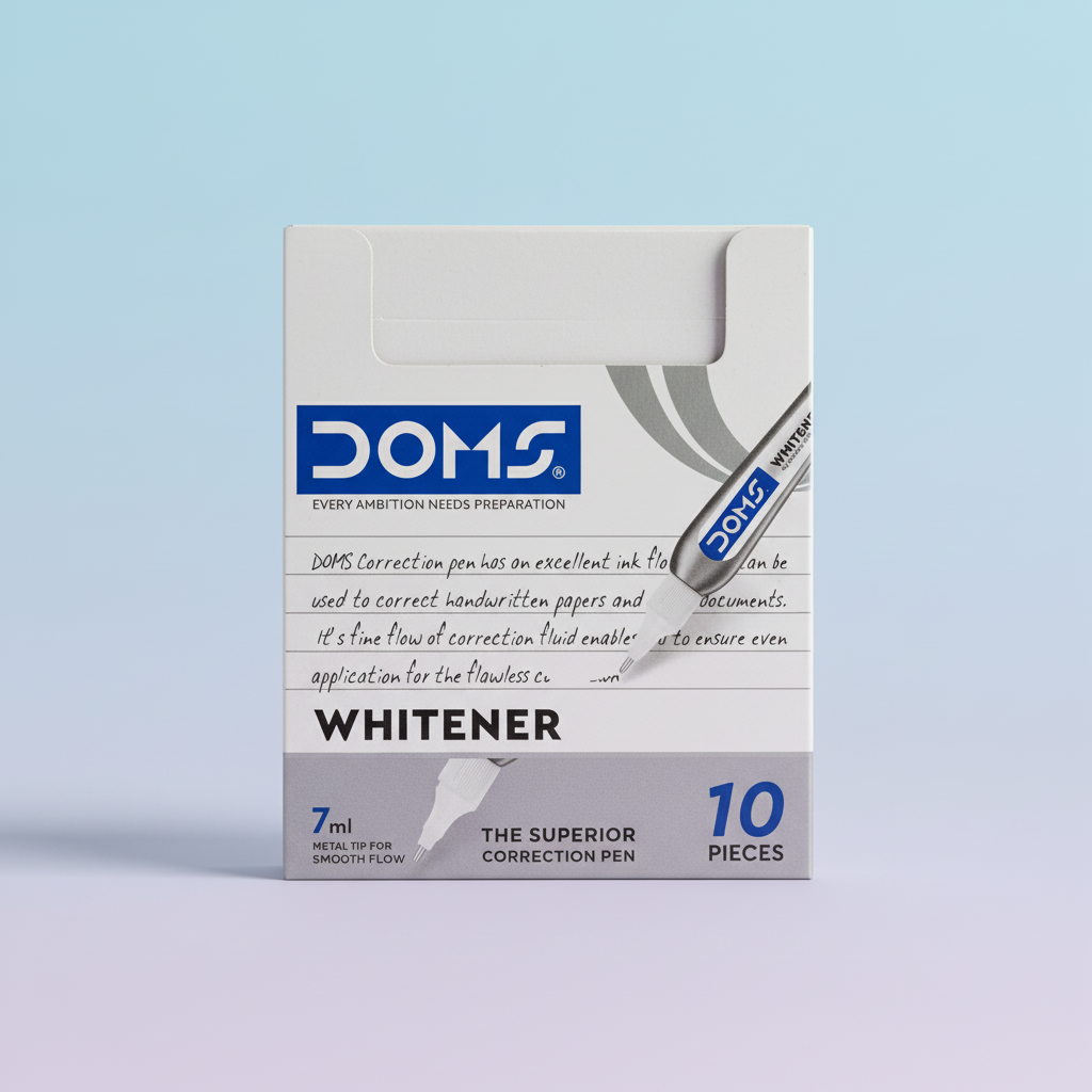AASHAPURA TRADERS - DOMS Whitner 25MRP Clean Erasing Eraser in CHENNAI