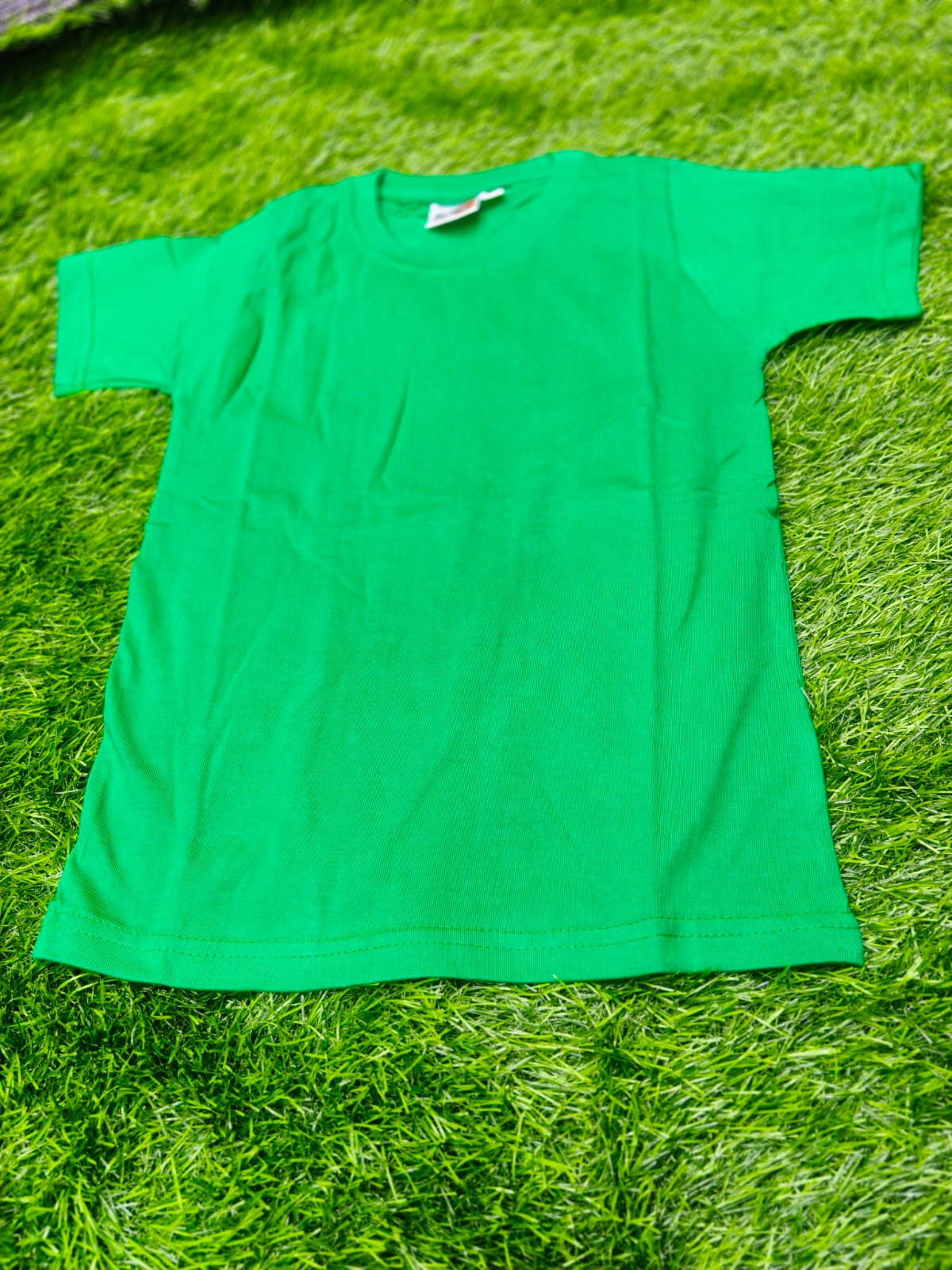 FASHION HOUSE NX - Green Cotton T-Shirt for Casual Wear in MUMBAI