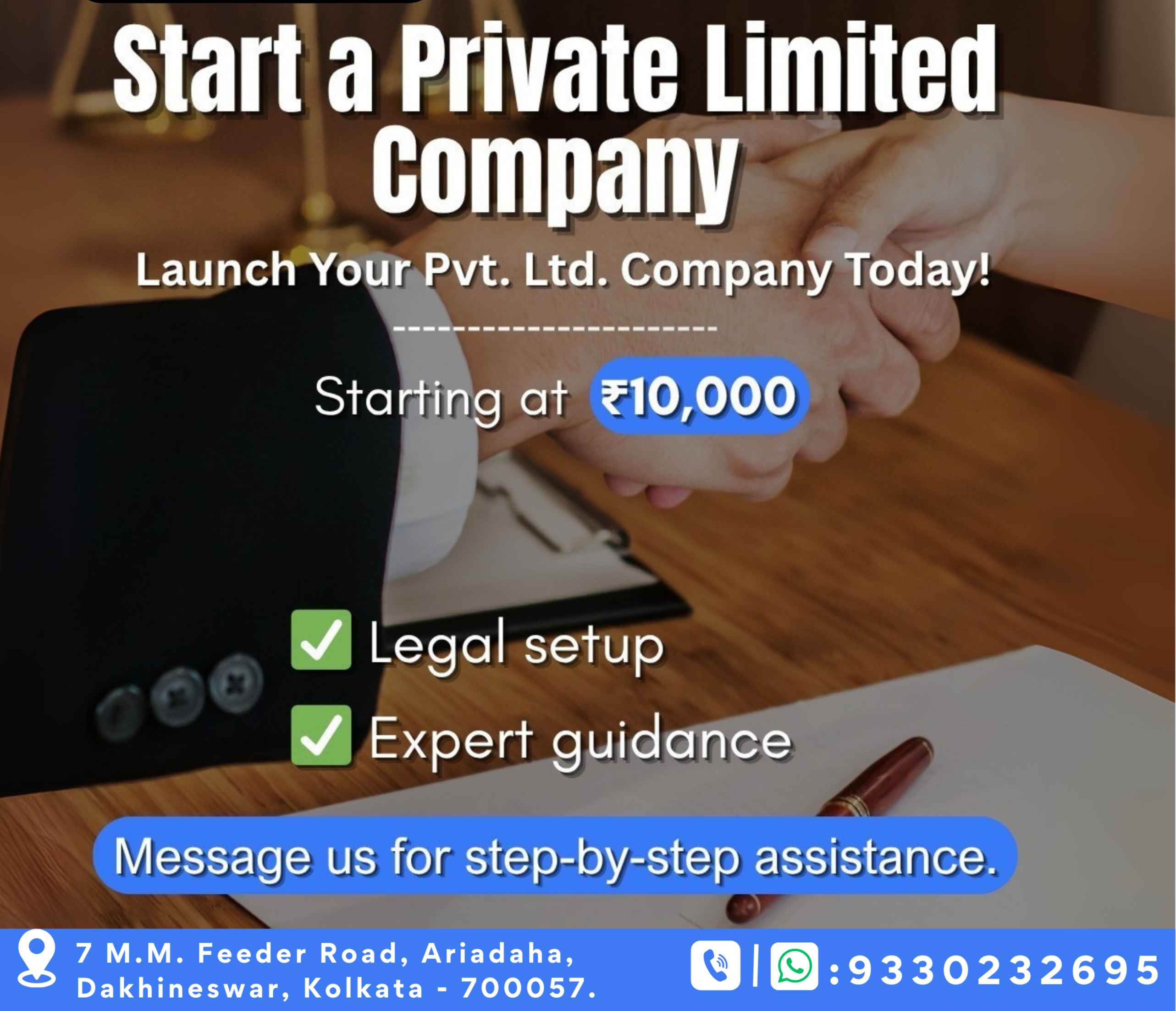 SHUBHAM MISHRA AND CO - Legal Services - Pvt Ltd Company Registration in Kolkata in KOLKATA