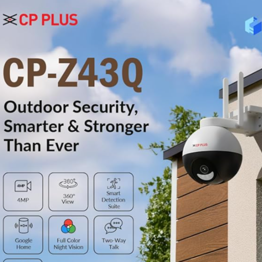 CP PLUS 4MP Outdoor Wi-Fi CCTV Camera showcased in Agartala - Image 1