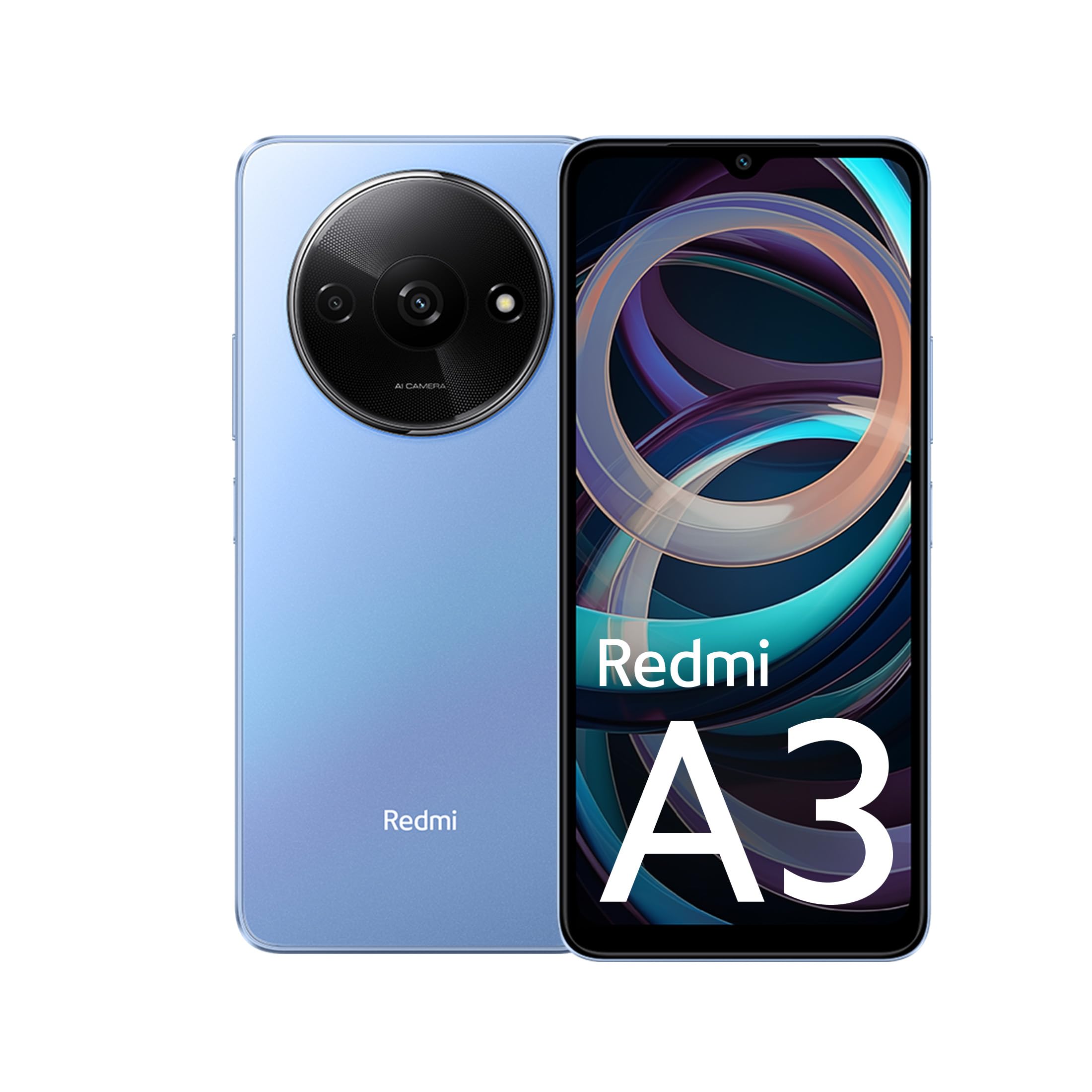 Redmi A3 3GB 64GB Smartphone displayed at VIRAJ ENTERPRISES in Aurangabad
