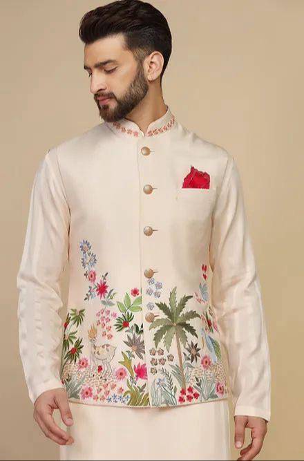 RONAK FABRICS - Men's Nehru Jacket in Surat - Elegant Ethnic Wear in Surat