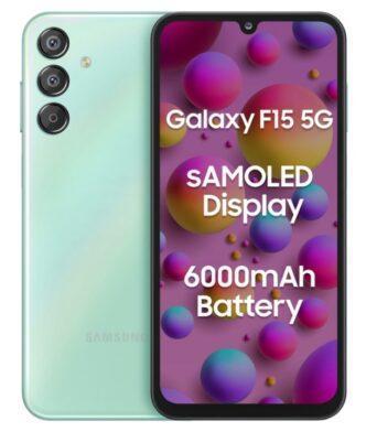 VIRAJ ENTERPRISES - Samsung F15 5G Jazzy Green 128GB in Aurangabad