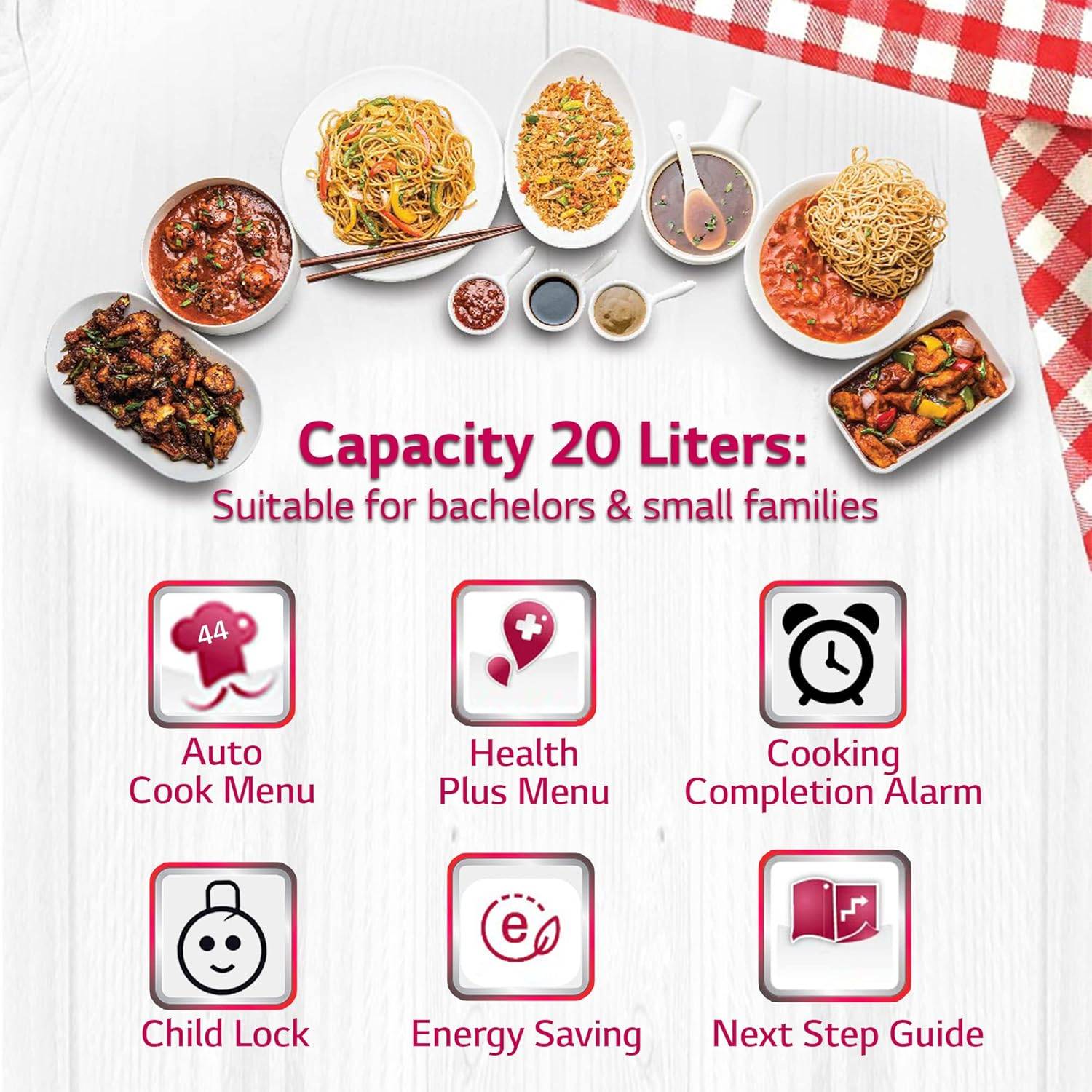 LG Microwave Oven with i-Wave Technology displayed in Bengaluru - Image 1