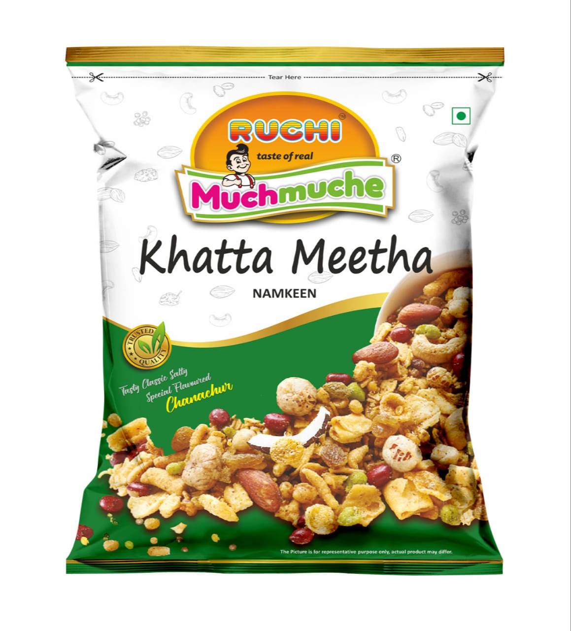 RUCHI SNACK INDUSTRIES - Ruchi Much Mucche Khatta Meetha Namkeen in RANIGANJ
