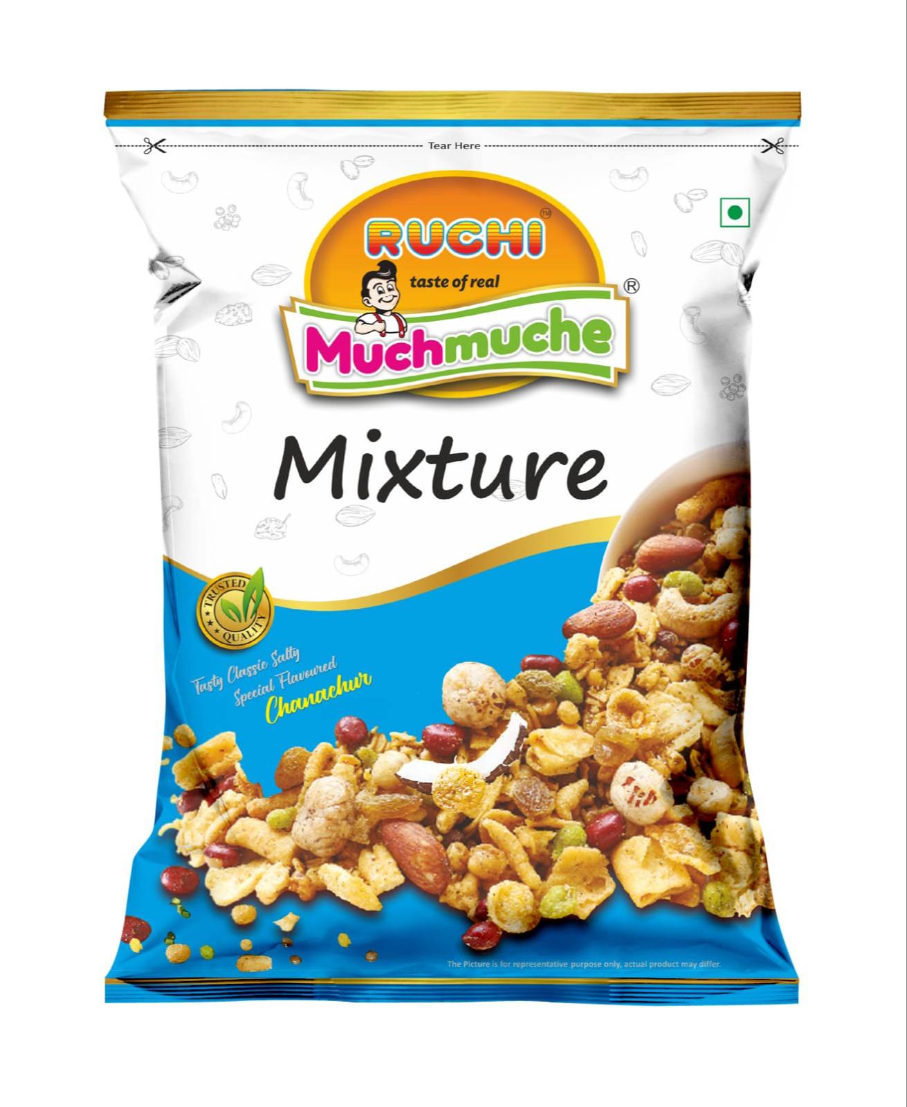 RUCHI SNACK INDUSTRIES - Ruchi Muchmuche Mixture - Crunchy Snack Blend in RANIGANJ